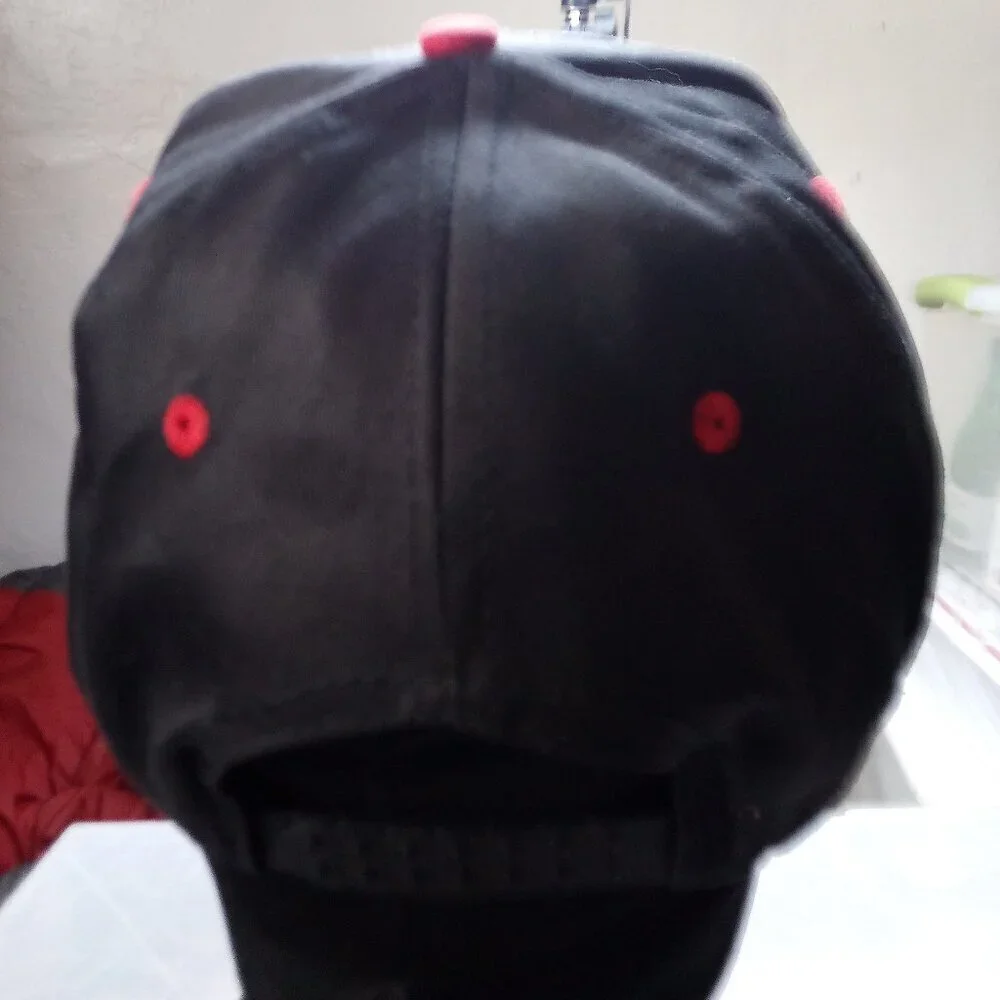 Vintage CAT Caterpillar Two Tone Snap Back Hat Cap